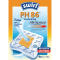 Vacuum Cleaner Bag Swirl PH86 Airspace White 4 pieces